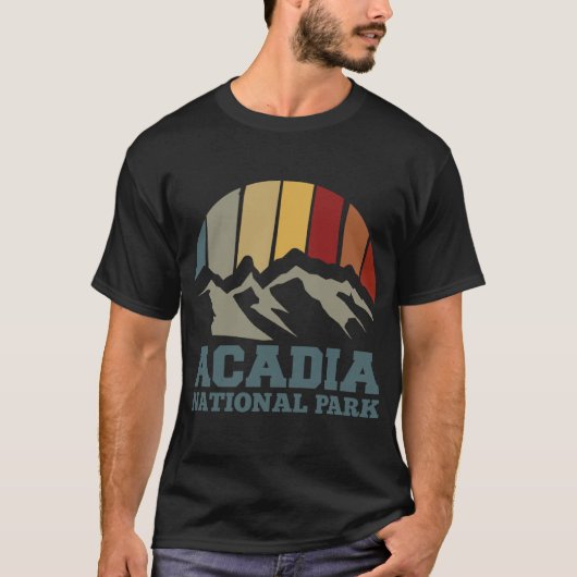 nationaal park acadia t-shirt (Voorkant)