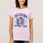 Nationaal park Acadia T-shirt (Voorkant)