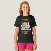 Nationaal park Acadia T-shirt (Voorkant volledig)
