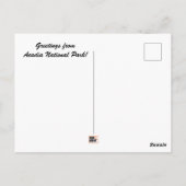 Nationaal park Acadia, Thunder Hole Briefkaart (Achterkant)