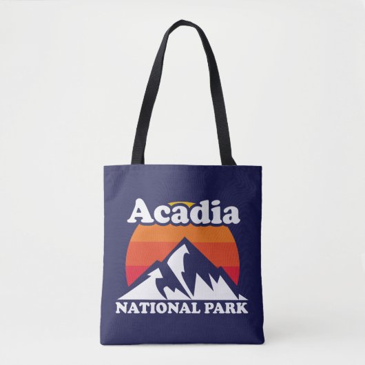 Nationaal Park  Acadia Tote Bag (Voorkant)