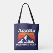 Nationaal Park  Acadia Tote Bag (Achterkant)