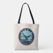 Nationaal park Acadia Tote Bag (Achterkant)