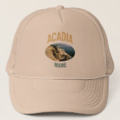 Nationaal park Acadia Trucker Pet (Voorkant)