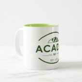 Nationaal park Acadia Tweekleurige Koffiemok (Voorkant links)