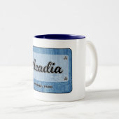 Nationaal park Acadia Tweekleurige Koffiemok (Voorkant rechts)