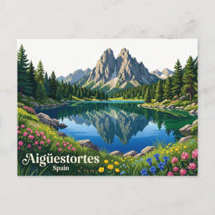 Nationaal park Aigüestortes i Estany de Sant Mauri Briefkaart