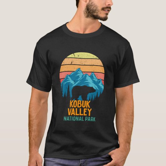 Nationaal park Alaska Beer Kobuk Valley T-shirt (Voorkant)