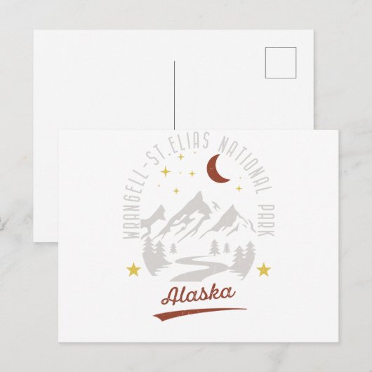 nationaal park Alaska Briefkaart (Voorkant / Achterkant)