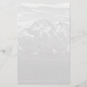  nationaal park Alaska Mt Mckinley 1970 Briefpapier