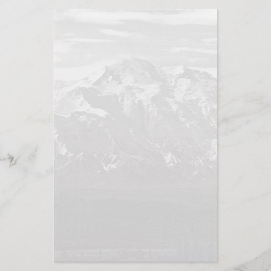  nationaal park Alaska Mt Mckinley 1970 Briefpapier (Voorkant)