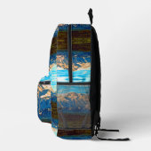 nationaal park Alaska Mt Mckinley Bedrukte Rugzak (Rechts)