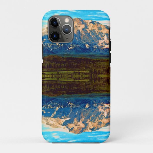 nationaal park Alaska Mt Mckinley Case-Mate iPhone Case (Achterkant)