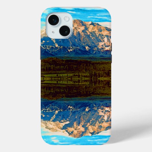  nationaal park Alaska Mt Mckinley Case-Mate iPhone Case (Achterkant)