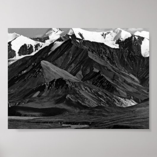  nationaal park Alaska Mt Mckinley Poster (Voorkant)
