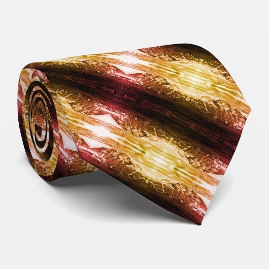 nationaal park Alaska Mt Mckinley Stropdas (Opgerold)