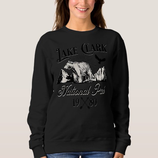 Nationaal park Alaska Natuur Beer Hike O Trui (Voorkant)