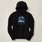 Nationaal park Alaska Orca in de Golf van Glacier Hoodie (Design voorkant)