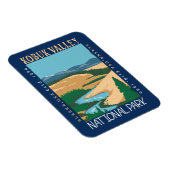 Nationaal park Alaska Retro in Kobuk Magneet (Rechterzijde)