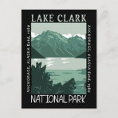 Nationaal park Alaska —  verhit Briefkaart (Voorkant)