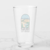 Nationaal park Alaska Vintage Kobuk Valley Glas (Achterkant)