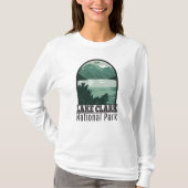 Nationaal Park Alaska Vintage T-Shirt (Voorkant)