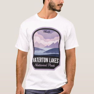 Nationaal park Alberta Waterton Lakes T-shirt