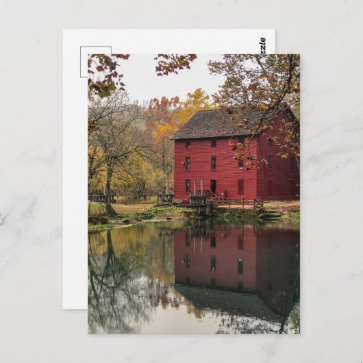 Nationaal park Alley Spring en Mill Briefkaart (Voorkant / Achterkant)