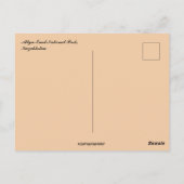 Nationaal park Altyn Emel Kazachstan Briefkaart (Achterkant)