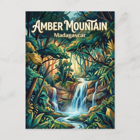 Nationaal park Amber Mountain Madagaskar Briefkaart (Voorkant)
