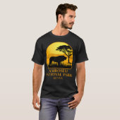 Nationaal park Amboseli T-shirt (Voorkant volledig)