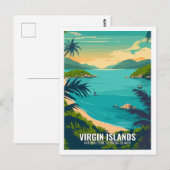 Nationaal park Amerikaanse Maagdeneilanden Briefkaart (Voorkant / Achterkant)