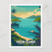 Nationaal park Amerikaanse Maagdeneilanden Briefkaart (Voorkant)