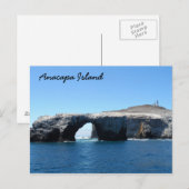 Nationaal park Anacapa Island - Kanaaleilanden Briefkaart (Voorkant / Achterkant)