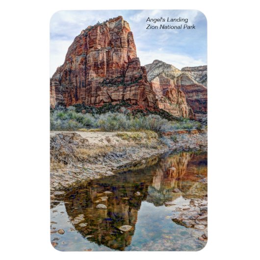 Nationaal park Angel's Landing Zion Magneet (Verticaal)