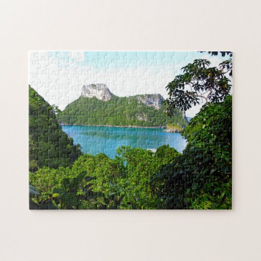 Nationaal Park Angthong Thailand. Legpuzzel (Horizontaal)