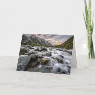 Nationaal park Aoraki Mt. Cook   Nieuw-Zeeland Kaart