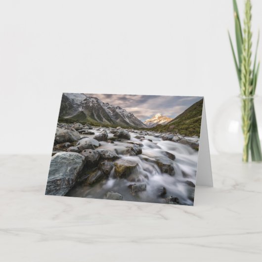 Nationaal park Aoraki Mt. Cook | Nieuw-Zeeland Kaart (Voorkant)