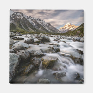 Nationaal park Aoraki Mt. Cook Nieuw-Zeeland Magneet