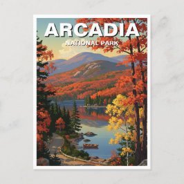 Nationaal park Arcadia Briefkaart