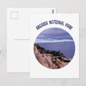Nationaal park Arcadia Briefkaart (Voorkant / Achterkant)