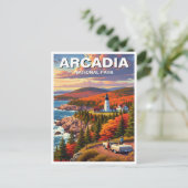 Nationaal park Arcadia Briefkaart (Staand voorkant)