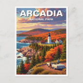 Nationaal park Arcadia Briefkaart (Voorkant)