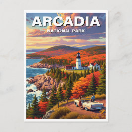 Nationaal park Arcadia Briefkaart
