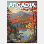Nationaal park Arcadia Magneet (Voorkant)