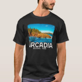 Nationaal park Arcadia T-shirt (Voorkant)