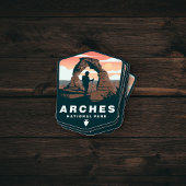  nationaal park Arches | Afgesneden Sticker