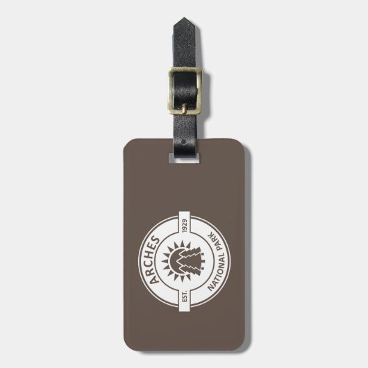 Nationaal park Arches Bagagelabel (Voorkant verticaal)