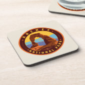 Nationaal park Arches Bier Onderzetter (Linkerzijde)