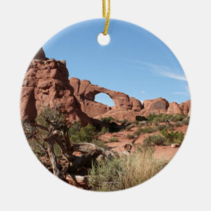 Nationaal park Arches, bij Moab, Utah, Verenigde S Keramisch Ornament